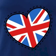 Británia srdce prsník
