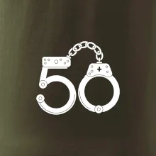 Narodeninové tričko pre policajta - putá 50