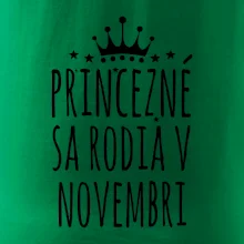 Princezné sa rodia v novembri