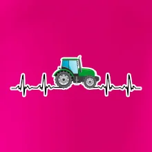 Traktor farebný ekg