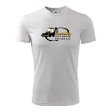 Bagrista v kruhu - vlastný nápis