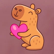 Zamilovaná kapybara