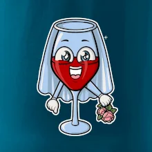 Červené víno pro nevěstu