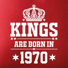 Kings are born in 1970