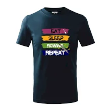 Eat sleep rowing repeat farebné