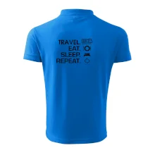 Eat sleep travel - Van