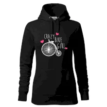 Crazy bike girl