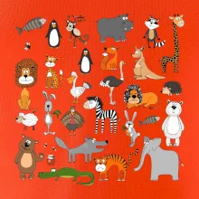 Zvieratká na triku Zvieratká na triku