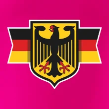 Nemecká orlica a vlajka