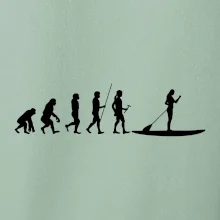 Evoluce paddleboard žena