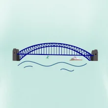 Most Sydney - sebevrah (Moňas)