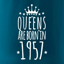 Queens are born in 1957
