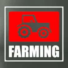 Farming traktor logo Farming traktor logo