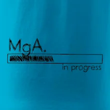 In progress titul MgA. magister / magistra umenia