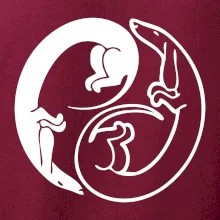 Jazvečíky - Jin jang