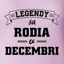 Legendy sa rodia v decembri