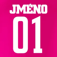 Florbalový dres - vlastné meno a číslo