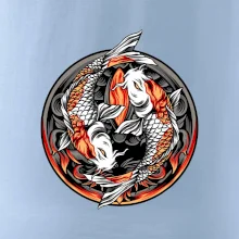 Yin & Yang Koi kapor - oranžový