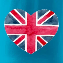 Britské srdce maľované