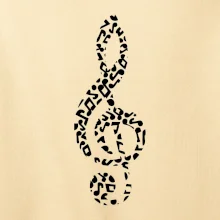 Husľový kľúč z nôt Husľový kľúč z nôt