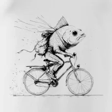 Ryba na bicykli