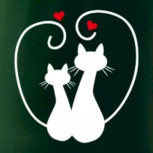Mačky - Zamilovaný pár Mačky - Zamilovaný pár