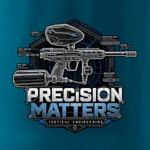 Technický nákres – presnosť je dôležitá paintball