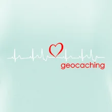 Moje srdce bije pre Geocaching -Text