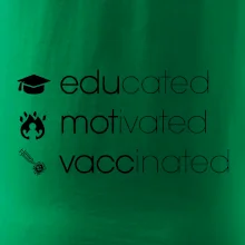 Educated motivated vaccinated Educated motivated vaccinated