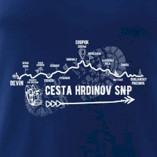 Profil Cesta hrdinov SNP - Obracene Devin - Dukliansky priesmyk