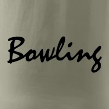 Bowling nápis písacie Bowling nápis písacie