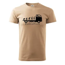 Truck driver evolution Truck driver evolution