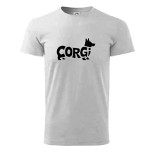 Corgi nápis v tele Corgi nápis v tele