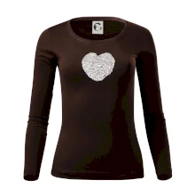 Odtlačok prsta srdce Odtlačok prsta srdce