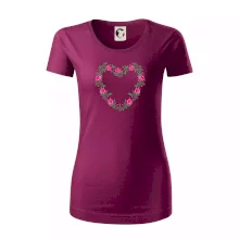 Červené tulipánové srdiečko (Pecka design)