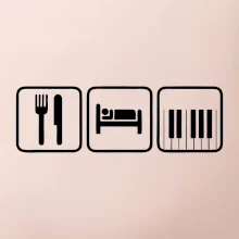 Eat sleep piano v rade