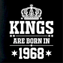 Kings are born in 1968