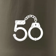 Narodeninové tričko pre policajta - putá 50