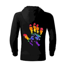 LGBT hand print