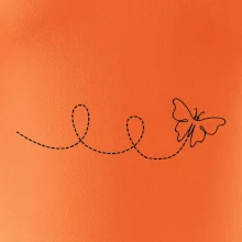 Dráha letu motýľa - slučka