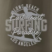 East coast surfing Long Beach