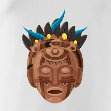 Mayová maska hnedá