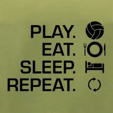 Play Eat Sleep Repeat volejbal