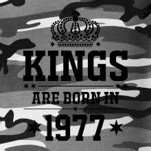 Kings are born in 1977