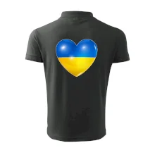 Ukrajina srdce vlajka