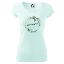 Nevesta kvetinový kruh zelený