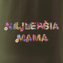 Kvetinový nápis - Najlepšia mama