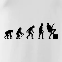 Evolúcia gitarista - noha na kombe