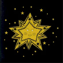 Rodinný set Mesiac - slnko - hviezda (Pecka Design) Rodinný set Mesiac - slnko - hviezda (Pecka Design)