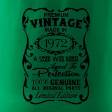 Vintage Etiketa - 1972